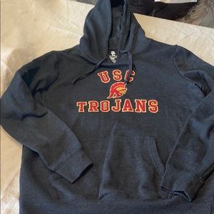 USC Embroidered Hoodie Size Large